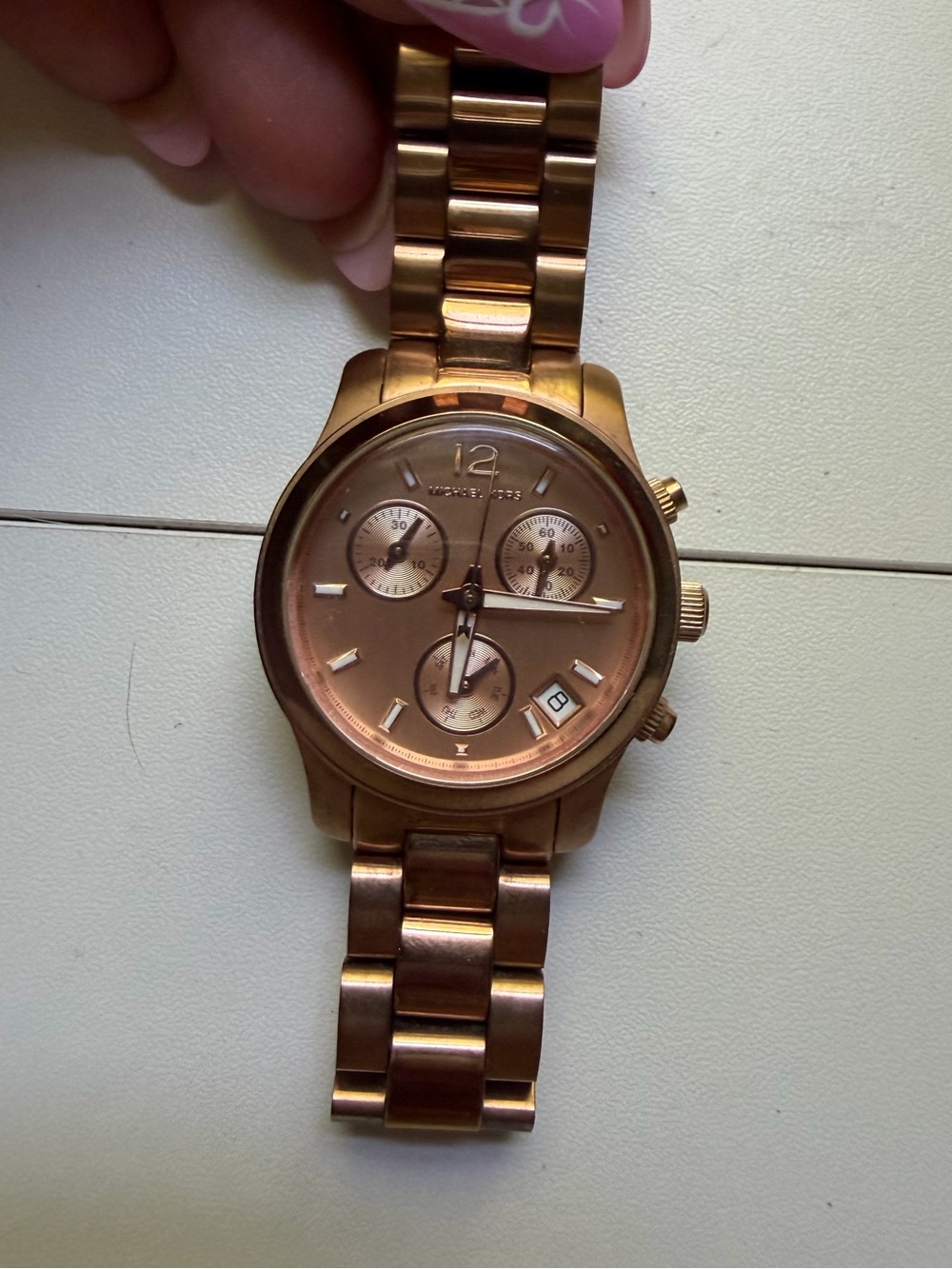 Michael Kors Rose Gold Watch